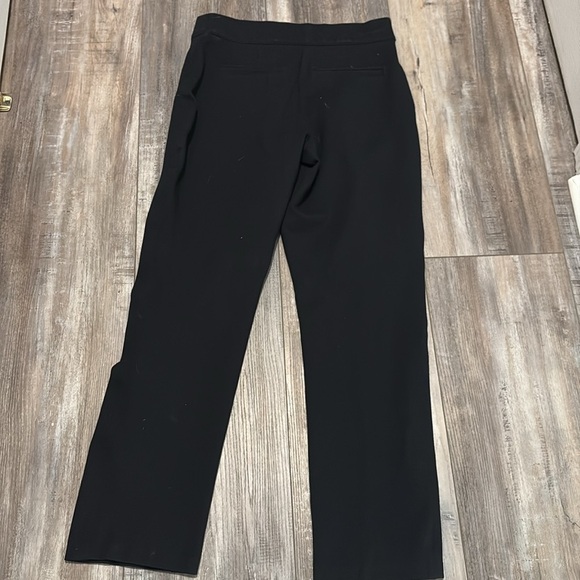 Spanx Black Perfect Pant Slim Straight Pull On Ponte Stretch Knit Career Medium - Picture 7 of 9